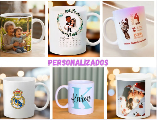 TAZA BLANCA PERSONALIZADA