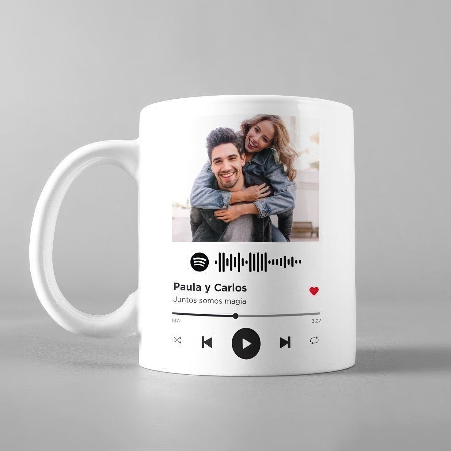 TAZA BLANCA PERSONALIZADA